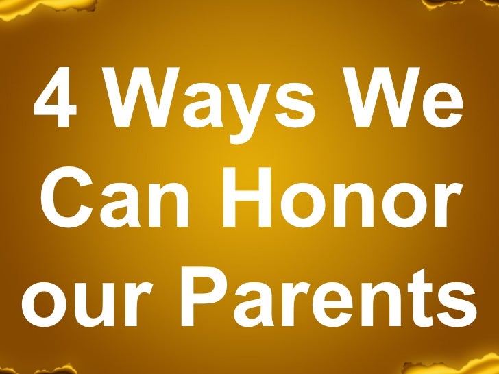 Obey your elders essay
